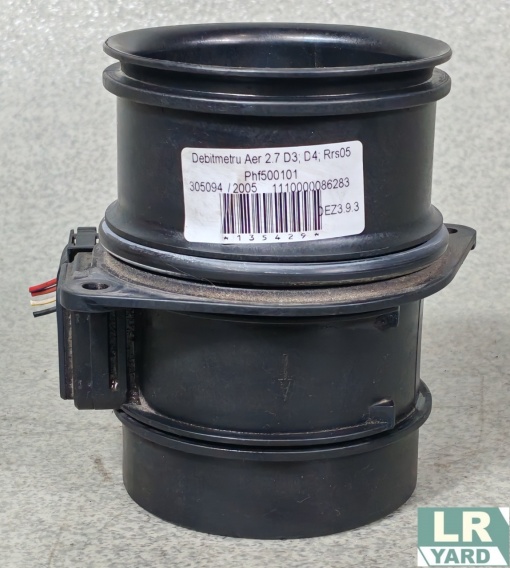 Air flow meter 2.7 TDV6 DISCOVERY 3 2005-2009; DISCOVERY 4 2010-2016; RANGE ROVER SPORT 2005-2009 PHF500101 PHF500100