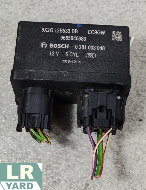 Modul bujii Motor 3.0 TDV6 Gen1 Euro5; Motor 3.0 TDV6 Gen2 Euro6 DISCOVERY 4 2010-2016; RANGE ROVER SPORT 2010-2013; RANGE ROVER 2013-2022; RANGE ROVER SPORT 2014-2022; DISCOVERY 5 2017≥; RANGE ROVER VELAR ≥2017; Jaguar XJ ≥2010; Jaguar XF LR082464 9X2Q-1