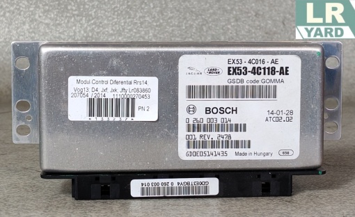 Modul control diferential RRS14; VOG13; D4; JXF; JXK; JFTY LR083860 HX53-4C118-AA