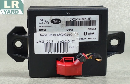Jaguar XF control module C2Z28490