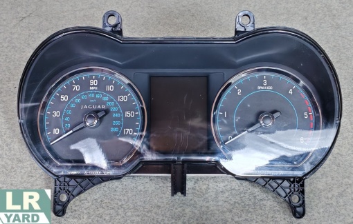 RHD dashboard clocks Jaguar XF C2Z22196