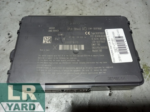 Keyless start module DISCOVERY 4 2010-2016; RANGE ROVER EVOQUE 2012-2018; RANGE ROVER SPORT 2014-2022; RANGE ROVER 2010-2012 LR071651 DPLA19H440AF