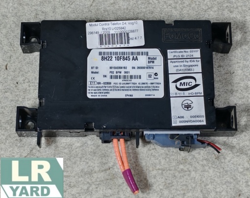 Modul control telefon DISCOVERY 4 2010-2016; RANGE ROVER 2010-2012; RANGE ROVER SPORT 2010-2013 LR025842 AH42-10F845-AA
