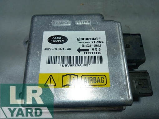 Airbag module DISCOVERY 4 2010-2016; RANGE ROVER SPORT 2010-2013 LR016812