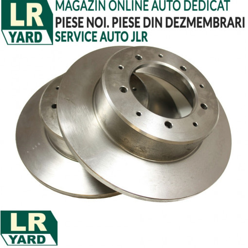Front unventilated brake disc FTC1381 Britpart