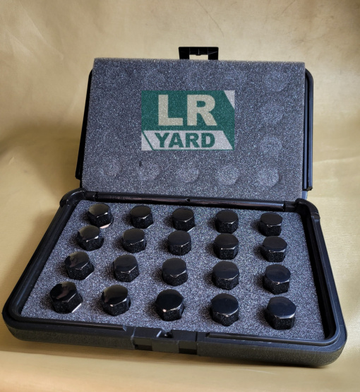 Evoque VPLVVW0070 Land Rover black nut set