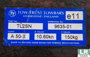 Carlig / Towing RANGE ROVER EVOQUE 2012-2018 VPLVT0167 - Img 2