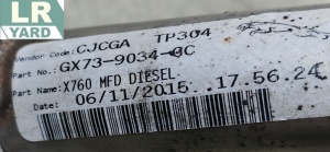 Conducta alimentare rezervor Motor 2.0 Ingenium DTD; Motor 2.0 Ingenium DTA Jaguar XE RANGE T4N15636 HX73-9034-CA - Img 2