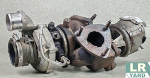 Jaguar XF; Jaguar XJ &gt;2010 C2D60092 C2C40365 3.0 TDV6 Gen1 Euro5 right secondary turbine - Img 1