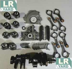 Motor 4.4L DOHC DITC V8 Diesel Range Rover TDV8 SDV8 - Img 2