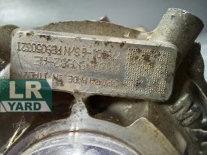 Right secondary turbine 3.0 TDV6 Gen1 3.0 TDV6 Gen1 Euro5 LR013205 AH2Q6K682AC - Img 2