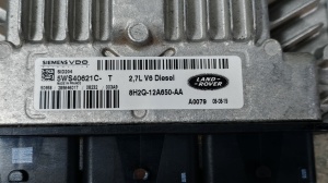 Calculator motor 2.7 E4 D3; RRS05 LR019991 8H2Q-12A650-AB, LR019991 - Img 3