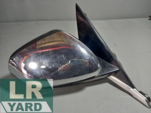 RHD right wing mirror Jaguar XF C2Z19365 Chrome - Img 2