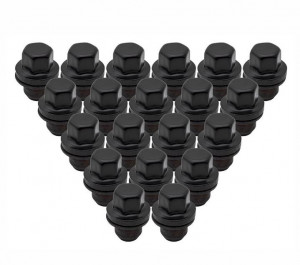 Set 20 piulite negre LR173842 OEM M8B2-1012-AA, LR173842