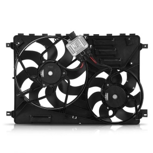 Ansamblu electroventilatoare cu modul FREELANDER 2 2006-2014; Motor 2.2 TD4/SD4 LR011905 Eurospares 6G91-8C607-BD - Img 2