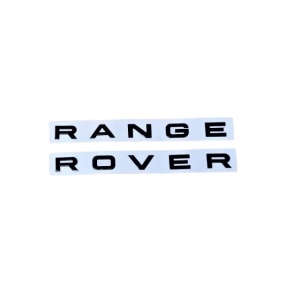 Litere / Scris RANGE ROVER negru lucios AF