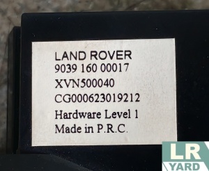 Modul audio - video RANGE ROVER SPORT 2005-2009; RANGE ROVER SPORT 2010-2013; DISCOVERY 3 2005-2009; DISCOVERY 4 2010-2016 XVN500040 5H32-19C063-AA - Img 3