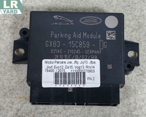 Modul parcare Jaguar XE RANGE; Jaguar F-TYPE; Jaguar XJ ≥2010; Jaguar F-PACE; Jaguar ALL NEW XF; RANGE ROVER EVOQUE 2012-2018; DISCOVERY SPORT ≥2015; RANGE ROVER 2013-2022; RANGE ROVER SPORT 2014-2022 C2D58528 GX63-15C859-DP