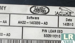 Modul scaun sofer DISCOVERY 4 2010-2016; RANGE ROVER SPORT 2010-2013; RANGE ROVER 2010-2012; Jaguar XJ ≥2010 LR025958 - Img 2