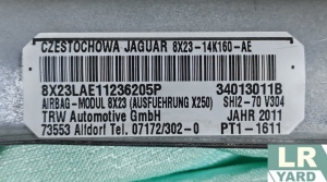 Airbag cortina stanga Jaguar XF C2Z3355 8X23-14K160-AE, C2Z3355 - Img 2