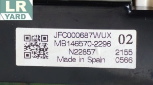 Consola clima DISCOVERY 3 2005-2009 JFC500960 6H22-19980-DB, JFC500960 - Img 2