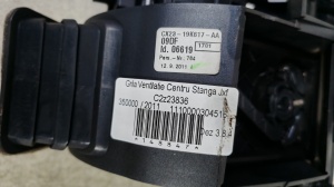 Grila ventilatie centru stanga Jaguar XF C2Z23836 CX23-19K617-AB - Img 2