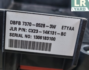 Panou sigurante baterie auxiliara Jaguar XF; Jaguar F-TYPE C2Z23250 CX23-14K131-BC - Img 2