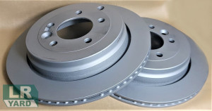 Rear brake disc SDB000636 ATE