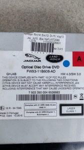 CD Player RANGE ROVER SPORT 2014-2022; RANGE ROVER EVOQUE 2012-2018; DISCOVERY SPORT ≥2015; RANGE ROVER 2013-2022; Jaguar XE RANGE; Jaguar XJ ≥2010; Jaguar F-PACE; NJXF LR072088 FW93-11B608-AD - Img 3
