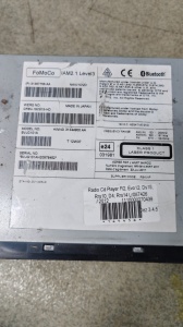 Radio CD player FREELANDER 2 2006-2014; RANGE ROVER EVOQUE 2012-2018; DISCOVERY SPORT ≥2015; RANGE ROVER SPORT 2010-2013; DISCOVERY 4 2010-2016; RANGE ROVER SPORT 2014-2022 LR087426 CF6N-18C815-HR - Img 2