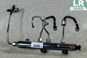 Rampa injectoare dreapta cu senzor Motor 3.0 TDV6 Gen1 Euro5; Motor 3.0 TDV6 Gen2 Euro6 LR035126 CK5Q-9D280-BB