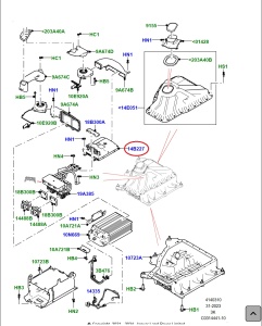 Modul electric / Transformator DS15; D5; EVON; VELAR; JEPA; JFPA 433123464 N8B2-14B227-AB - Img 3