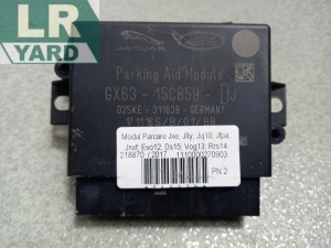 Modul parcare Jaguar XE RANGE; Jaguar F-TYPE; Jaguar XJ ≥2010; Jaguar F-PACE; Jaguar ALL NEW XF; RANGE ROVER EVOQUE 2012-2018; DISCOVERY SPORT ≥2015; RANGE ROVER 2013-2022; RANGE ROVER SPORT 2014-2022 C2D58528 GX63-15C859-DP