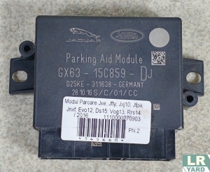 Modul parcare Jaguar XE RANGE; Jaguar F-TYPE; Jaguar XJ ≥2010; Jaguar F-PACE; Jaguar ALL NEW XF; RANGE ROVER EVOQUE 2012-2018; DISCOVERY SPORT ≥2015; RANGE ROVER 2013-2022; RANGE ROVER SPORT 2014-2022 C2D58528 GX63-15C859-DP