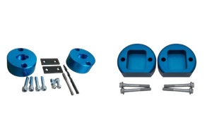 Set flanse inaltare fata-spate 40mm Britpart Discovery 2