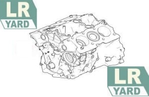 Ingenium shortblock 204DTA AJ813173 Genuine G4D3-6011-CA Land Rover Jaguar