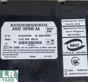 Modul control telefon DISCOVERY 4 2010-2016; RANGE ROVER 2010-2012; RANGE ROVER SPORT 2010-2013 LR025842 AH42-10F845-AA - Img 2