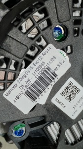 Alternator DISCOVERY SPORT ≥2015; RANGE ROVER EVOQUE 2012-2018; RANGE ROVER SPORT 2014-2022; DISCOVERY 5 2017≥; Jaguar XE RANGE;... LR105985 GX73-10300-DD - Img 3