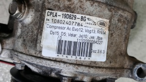 Compresor AC RANGE ROVER EVOQUE 2012-2018; RANGE ROVER 2013-2022; RANGE ROVER SPORT 2014-2022; DISCOVERY SPORT ≥2015; DISCOVERY 5 2017≥; RANGE ROVER VELAR ≥2017; Jaguar XJ ≥2010; Jaguar XE RANGE; Jaguar F-PACE LR112585 CPLA-19D629-BH - Img 3