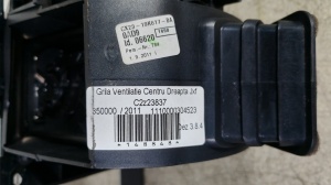 Grila ventilatie centru dreapta Jaguar XF C2Z23837 CX23-19K617-BB - Img 2