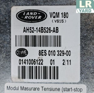 Modul masurare tensiune (start-stop sistem) FREELANDER 2 2006-2014 LR031831 AH52-14B526-AC - Img 2
