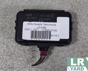 Modul receptor telecomanda FREELANDER 2 2006-2014; RANGE ROVER EVOQUE 2012-2018; DISCOVERY SPORT ≥2015; DISCOVERY 4 2010-2016; RANGE ROVER SPORT 2010-2013; RANGE ROVER SPORT 2014-2022; RANGE ROVER 2013-2022; Jaguar XJ ≥2010; Jaguar XE RANGE LR012398 AH42-