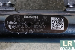 Rampa injectoare dreapta cu senzor Motor 3.0 TDV6 Gen1 Euro5; Motor 3.0 TDV6 Gen2 Euro6 LR035126 CK5Q-9D280-BB - Img 2