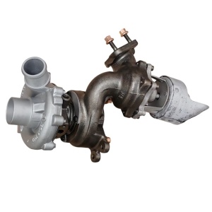 Turbina stanga motor Motor 4.4 TDV8 LR044563 (cu piesa defecta la schimb) RK AH4Q-6K682-FB - Img 2