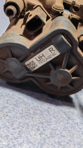 Caliper dreapta spate Jaguar XE RANGE; Jaguar E-PACE T2H37947 FK72-2552-AA - Img 3