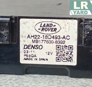 Climate control module DISCOVERY 4 2010-2016; RANGE ROVER SPORT 2010-2013 LR037075 AH2218D493AD - Img 2
