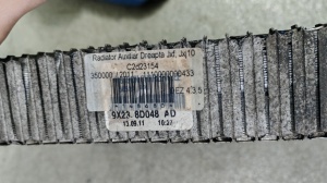 Radiator auxiliar dreapta Jaguar XF; Jaguar XJ ≥2010 C2D23154 9X23-8D048-AD - Img 3