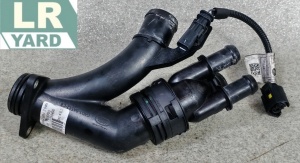 Ramificatie Y apa calda 2.0DTD; 2.0DTA DS15; EVO12; JEPA LR076780 G4D3-8A512-CB