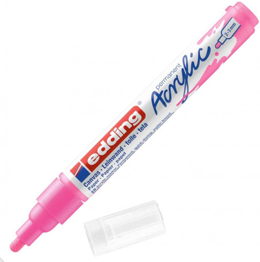 Akrilni marker E-5100 medium 2-3mm obli vrh