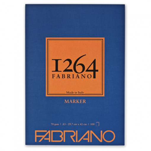 Blok Marker A3 100L 70g (smooth-barriered) 1264 Fabriano